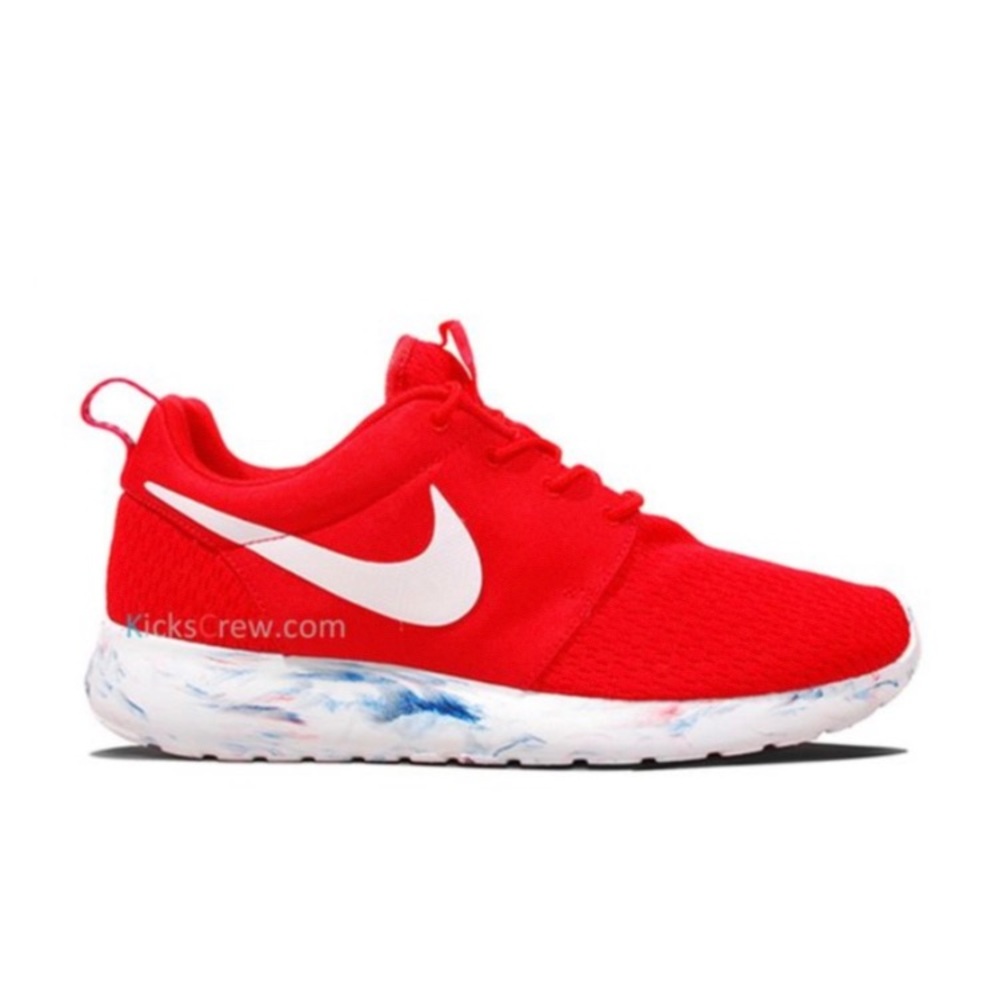 Nike Roshe Run with Marble “smear” bottom